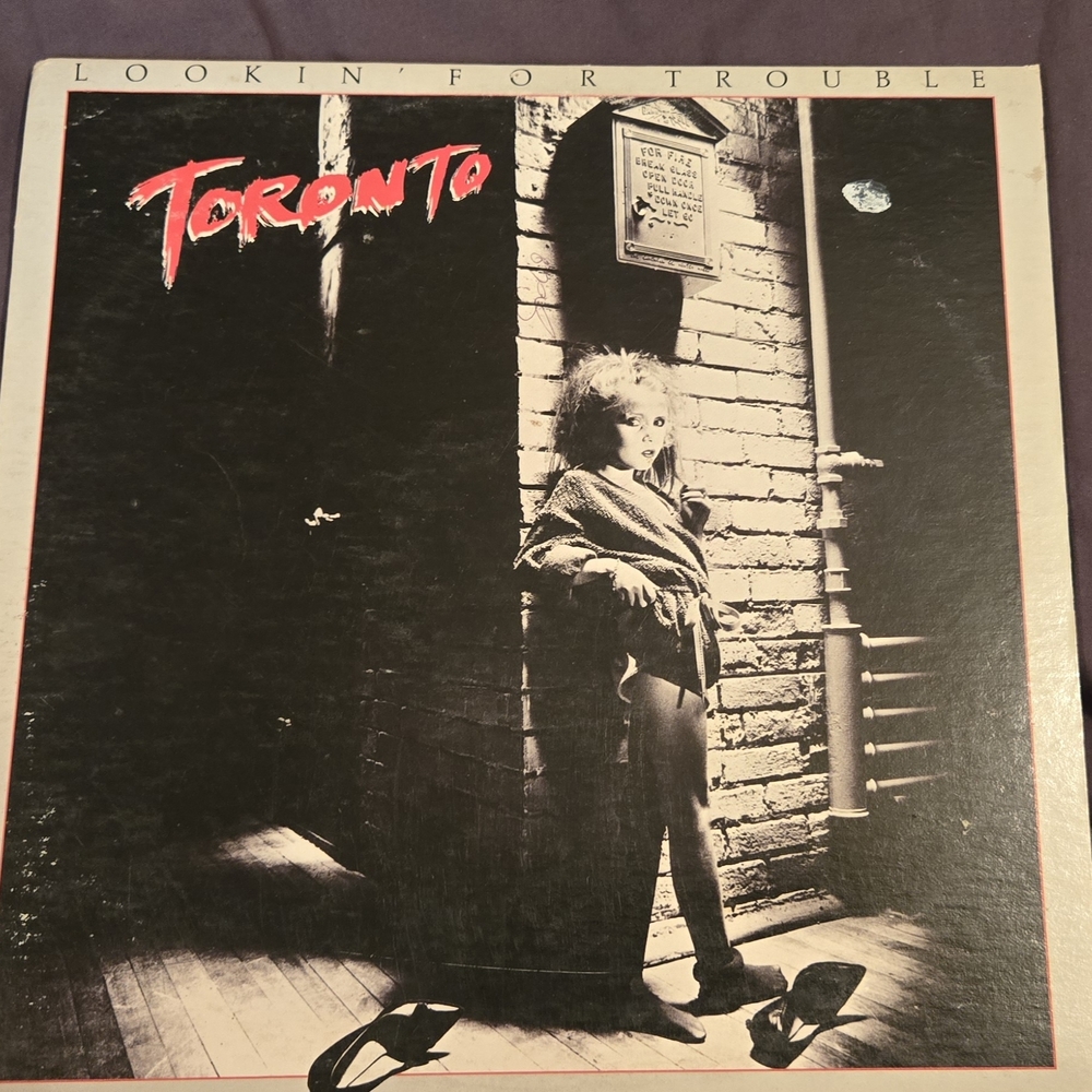 Toronto 'Lookin' for Trouble' Vinyl Record